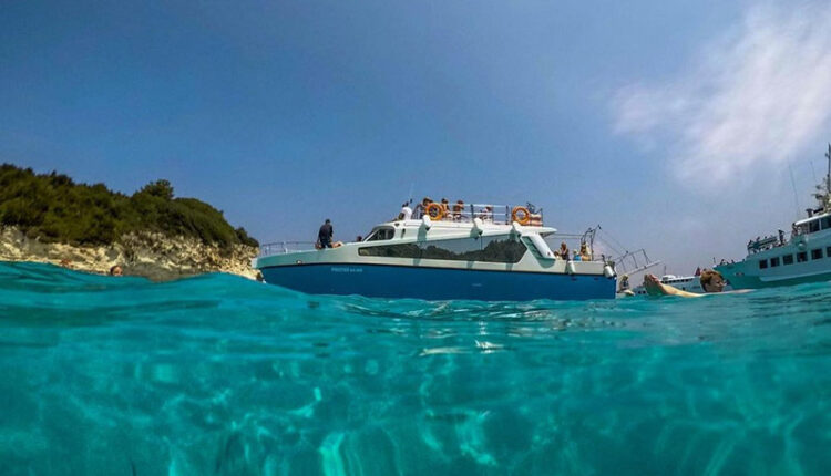 blue lagoon boat trip kavos